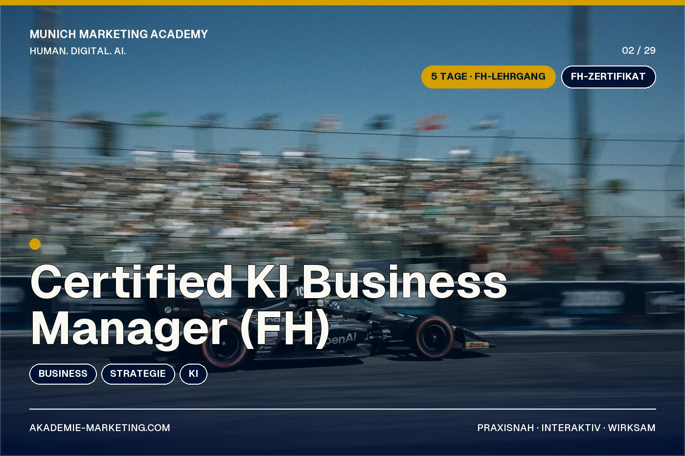 Certified KI Business Manager (FH)