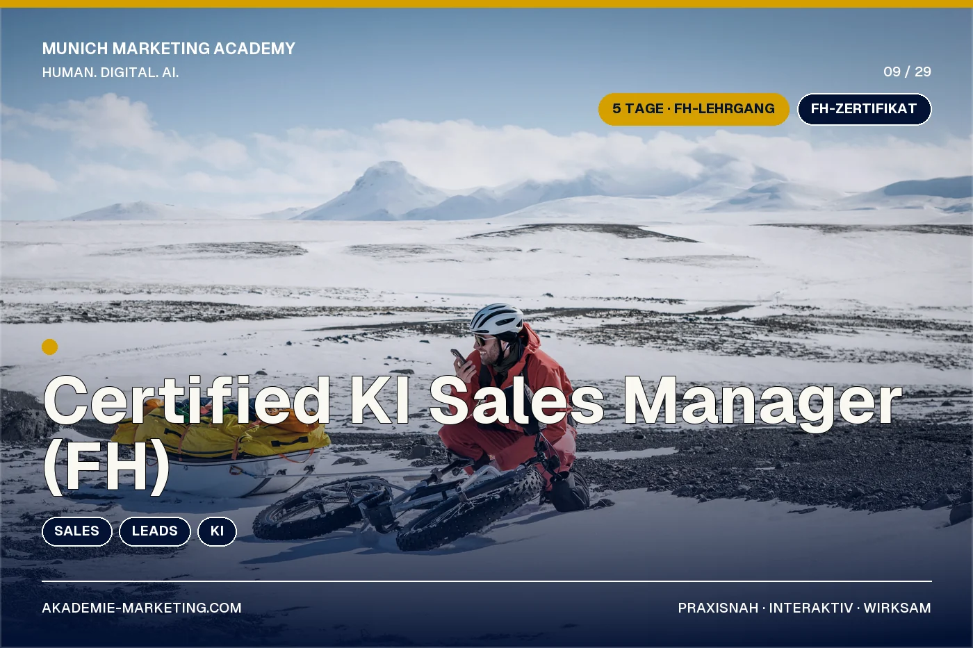 Certified KI Sales Manager (FH)