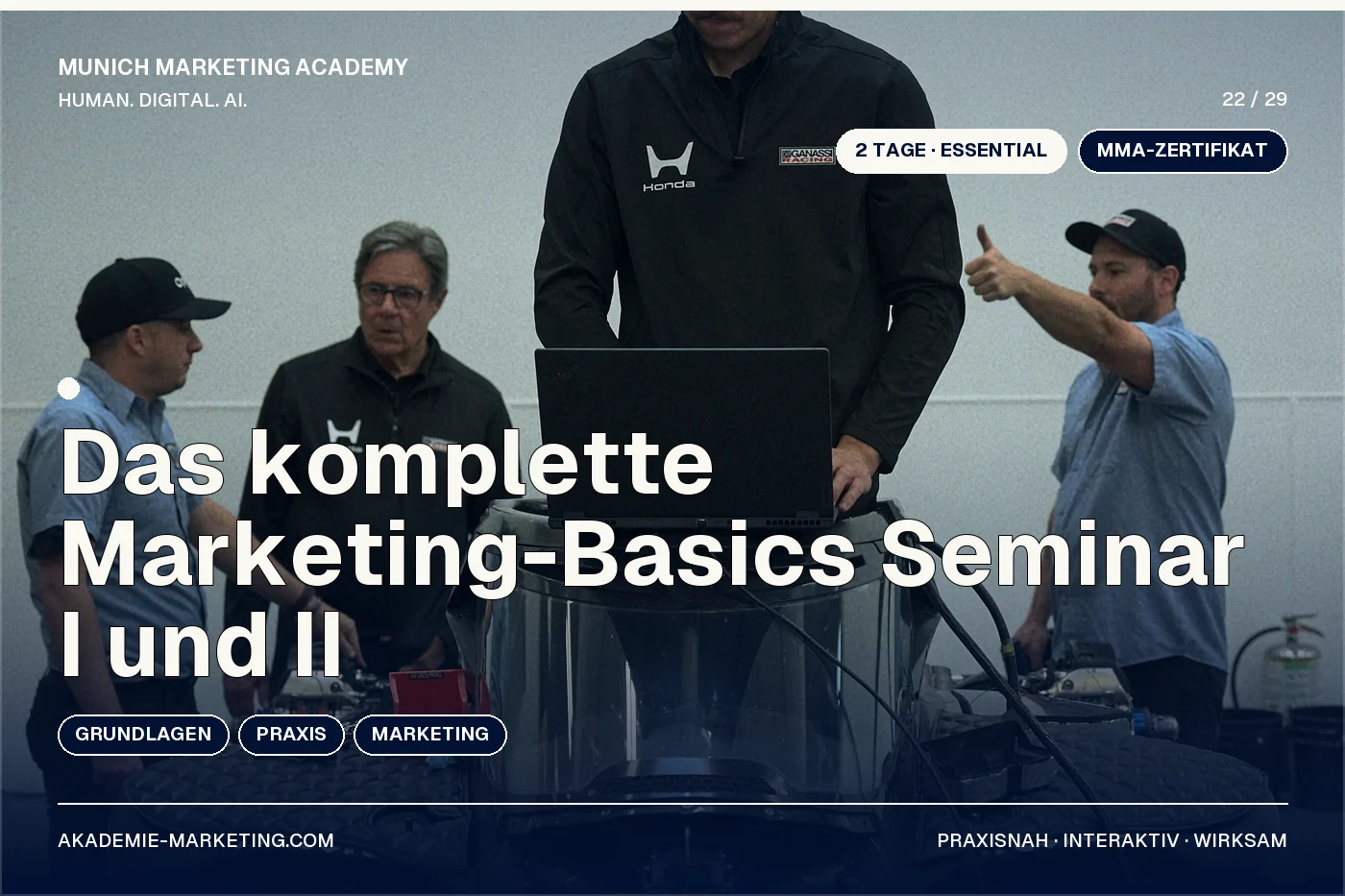 Das komplette Marketing-Basics Seminar I und II