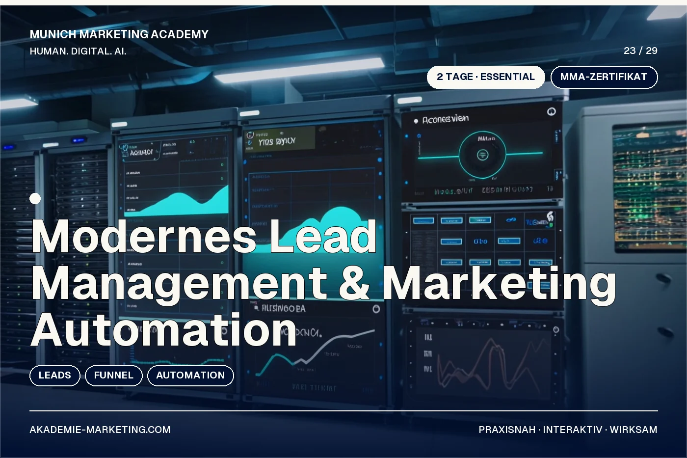 Modernes Lead Management & Marketing Automation