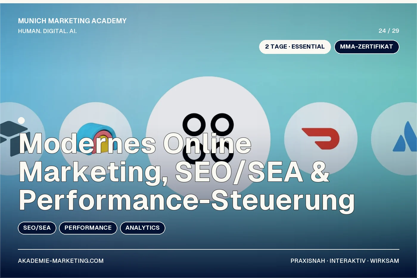 Modernes Online Marketing, SEO/SEA & Performance-Steuerung