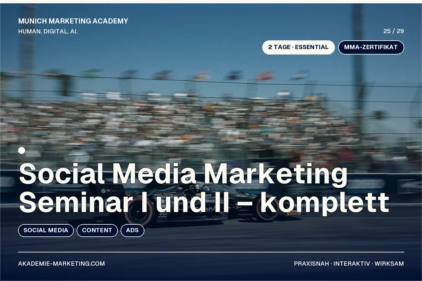 Social Media Marketing Seminar I und II – komplett
