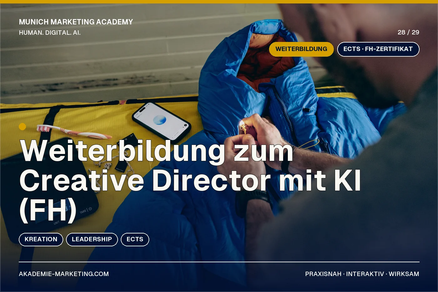 Weiterbildung zum Creative Director mit KI (FH)